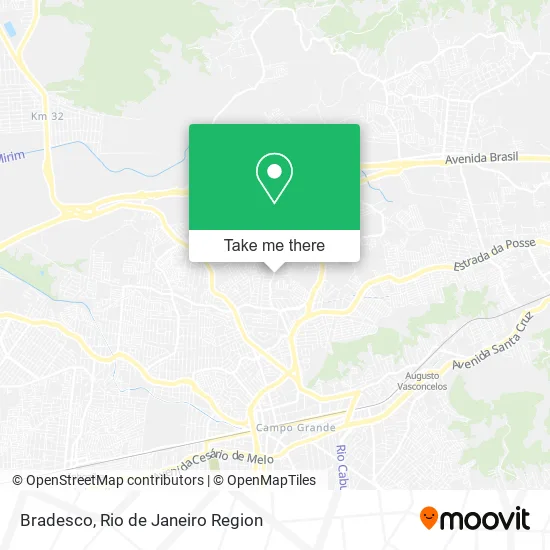 Bradesco map