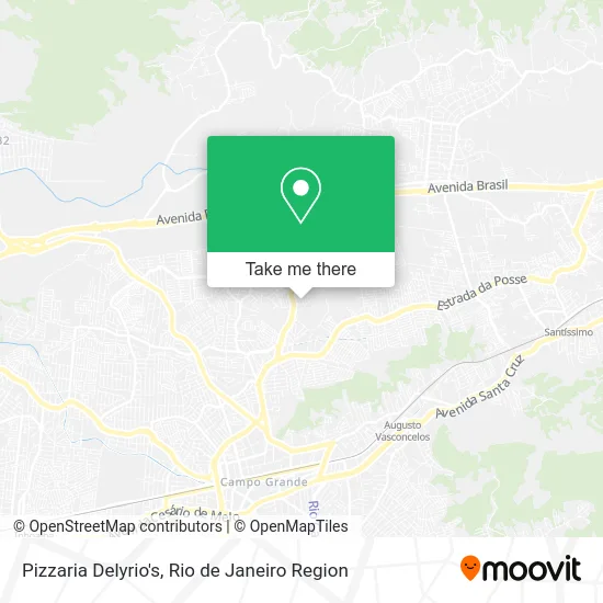 Pizzaria Delyrio's map