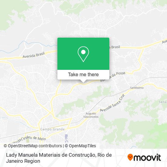 Lady Manuela Materiais de Construção map