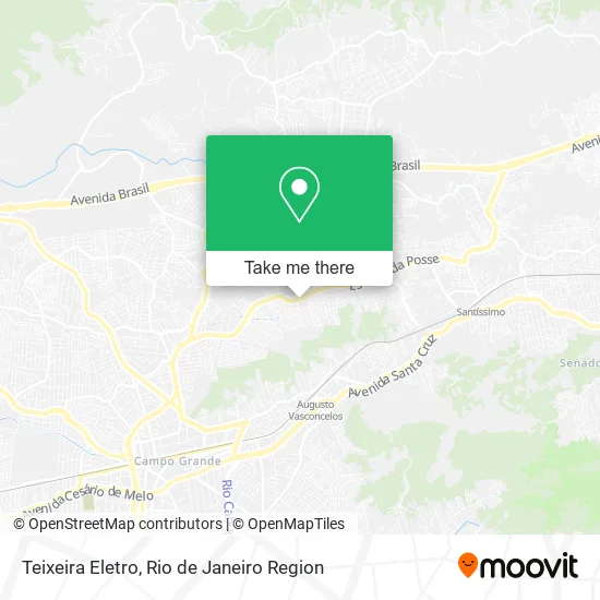 Teixeira Eletro map