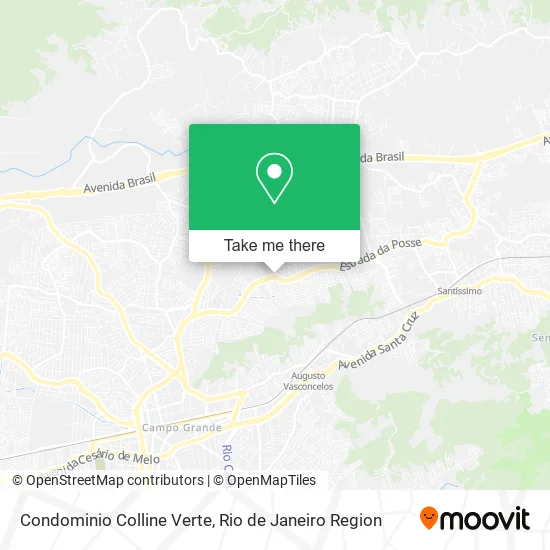 Condominio Colline Verte map