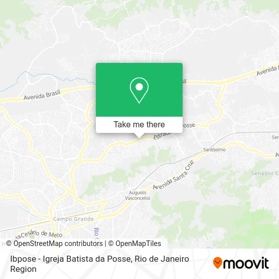 Ibpose - Igreja Batista da Posse map