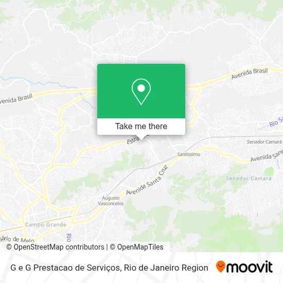 G e G Prestacao de Serviços map