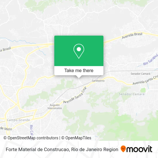 Forte Material de Construcao map