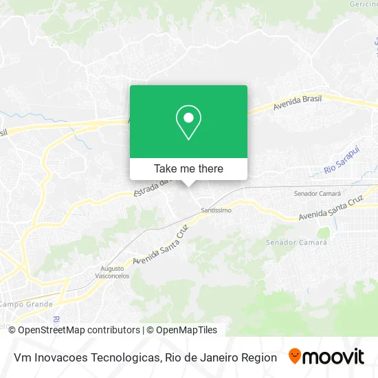 Vm Inovacoes Tecnologicas map
