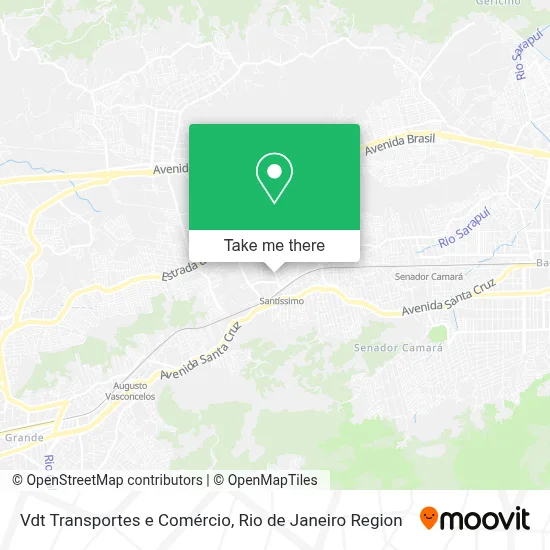 Vdt Transportes e Comércio map