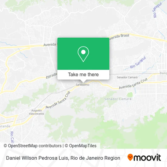 Daniel Wilson Pedrosa Luis map
