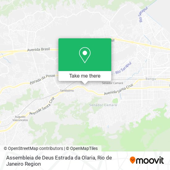 Assembleia de Deus Estrada da Olaria map