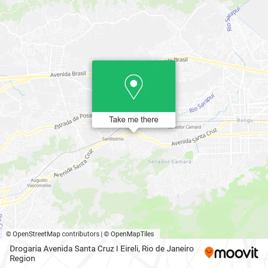 Drogaria Avenida Santa Cruz I Eireli map