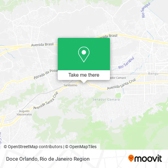 Doce Orlando map