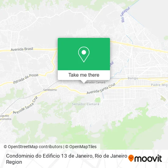 Condominio do Edificio 13 de Janeiro map