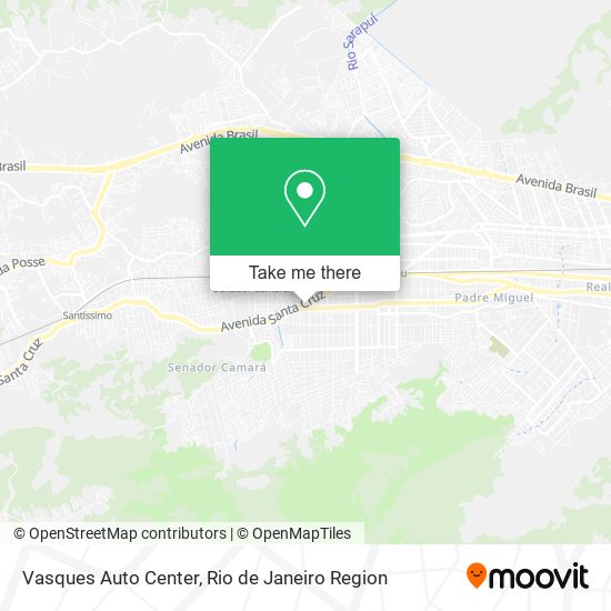 Vasques Auto Center map