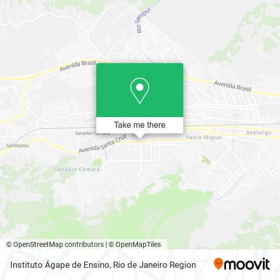 Instituto Ágape de Ensino map