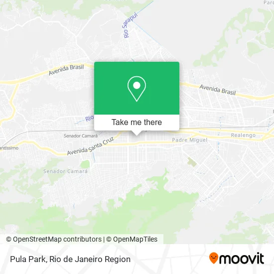 Pula Park map