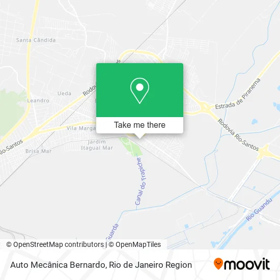 Auto Mecânica Bernardo map