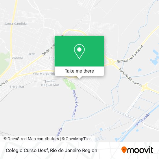 Colégio Curso Uesf map