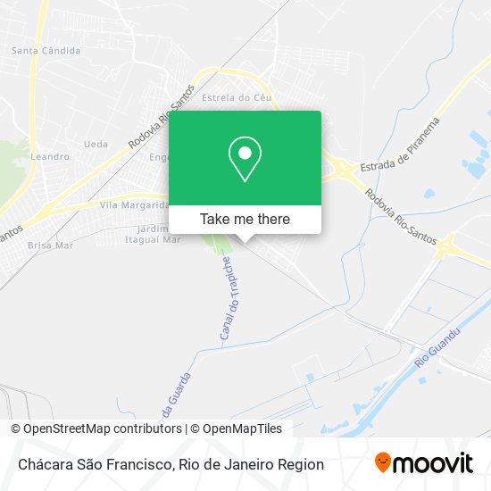 Chácara São Francisco map