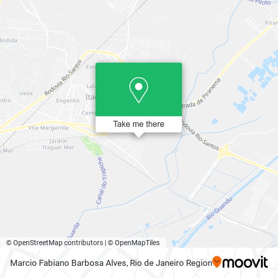 Marcio Fabiano Barbosa Alves map