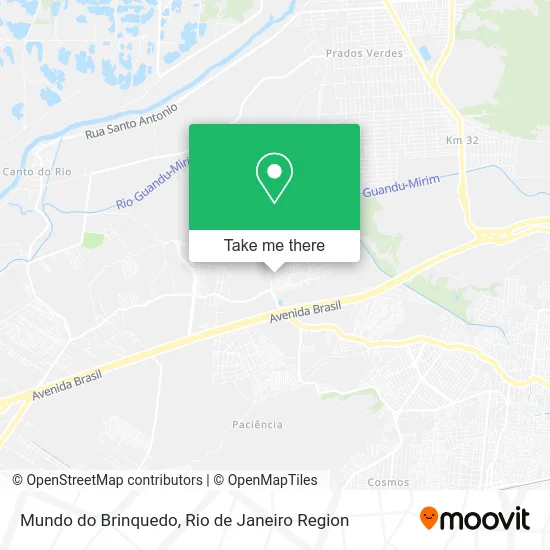 Mundo do Brinquedo map