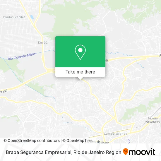 Brapa Seguranca Empresarial map
