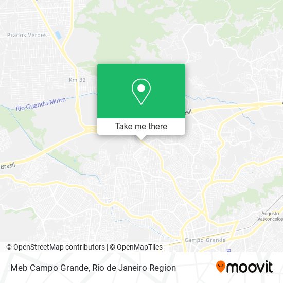 Mapa Meb Campo Grande