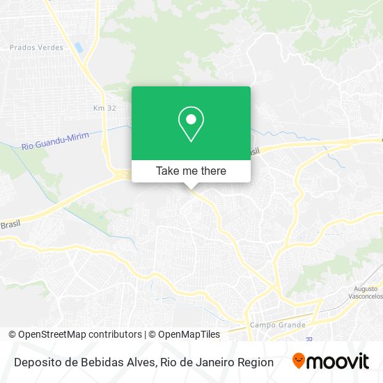 Mapa Deposito de Bebidas Alves