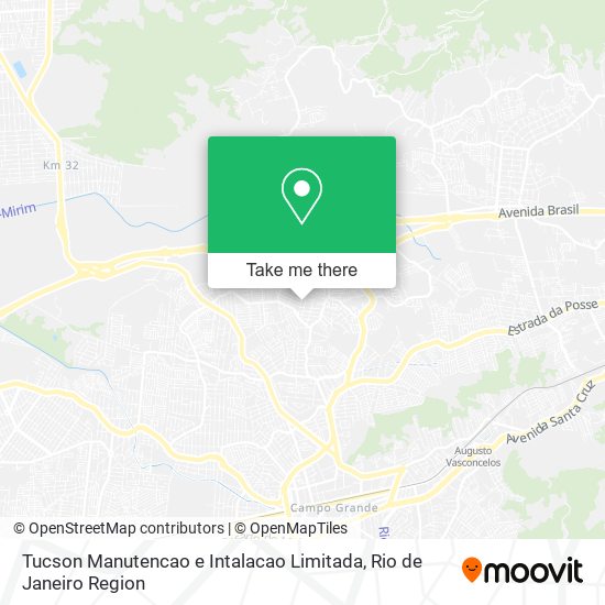 Mapa Tucson Manutencao e Intalacao Limitada