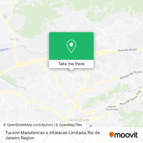 Tucson Manutencao e Intalacao Limitada map