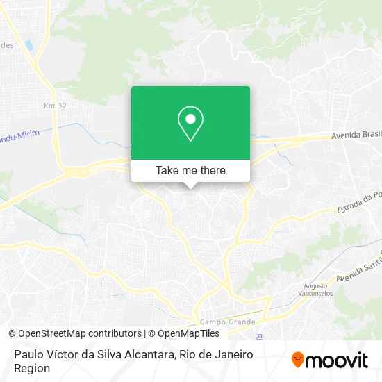 Paulo Víctor da Silva Alcantara map