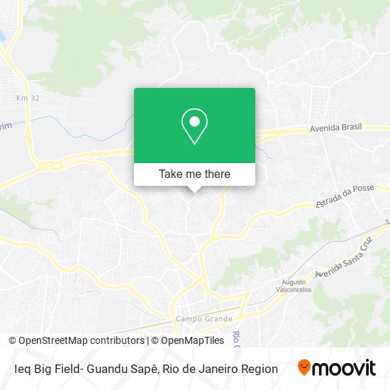 Mapa Ieq Big Field- Guandu Sapê