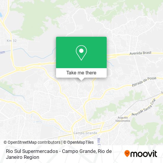 Rio Sul Supermercados - Campo Grande map