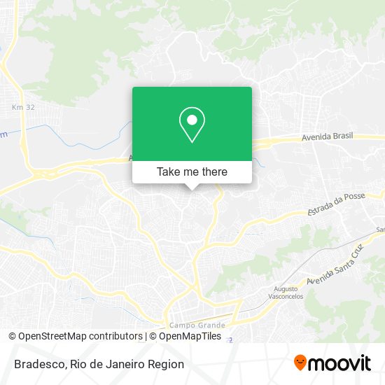 Mapa Bradesco