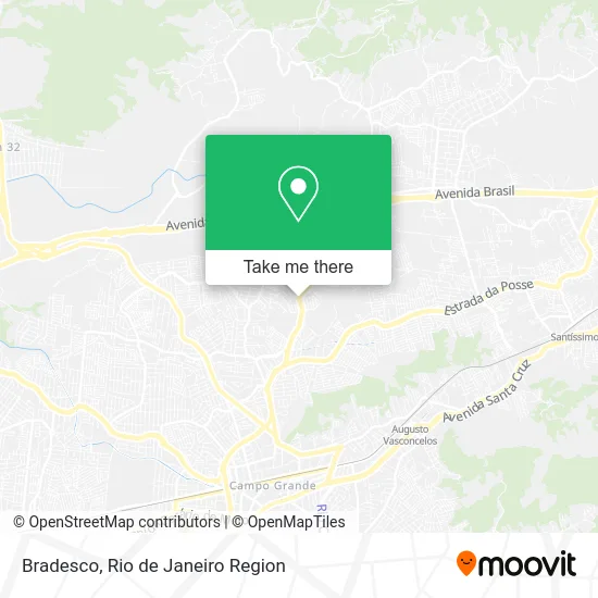 Bradesco map