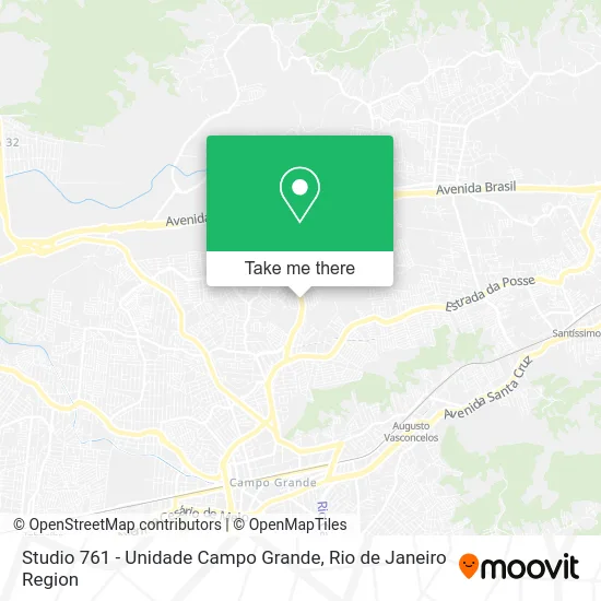 Studio 761 - Unidade Campo Grande map