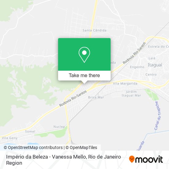 Império da Beleza - Vanessa Mello map