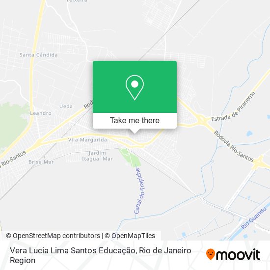 Vera Lucia Lima Santos Educação map