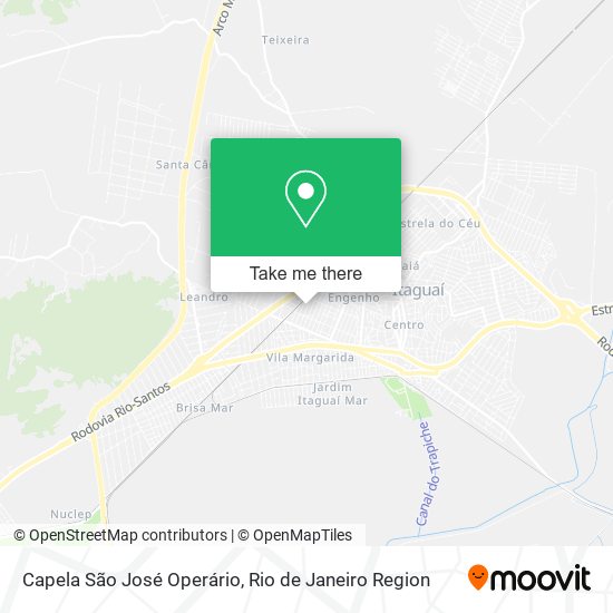 Capela São José Operário map