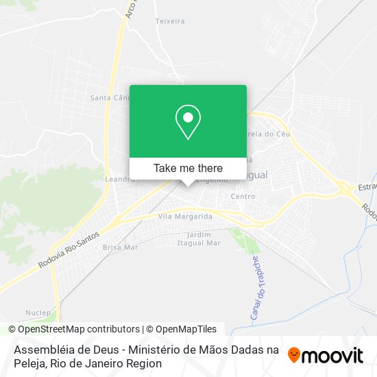 Assembléia de Deus - Ministério de Mãos Dadas na Peleja map