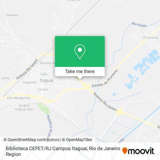 Biblioteca CEFET / RJ Campus Itaguaí map