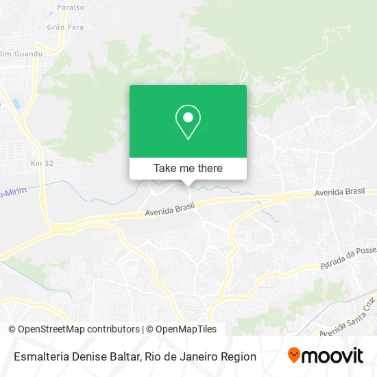Esmalteria Denise Baltar map