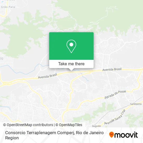 Consorcio Terraplenagem Comperj map