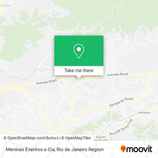 Meninas Eventos e Cia map
