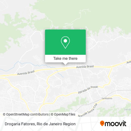 Drogaria Fatores map