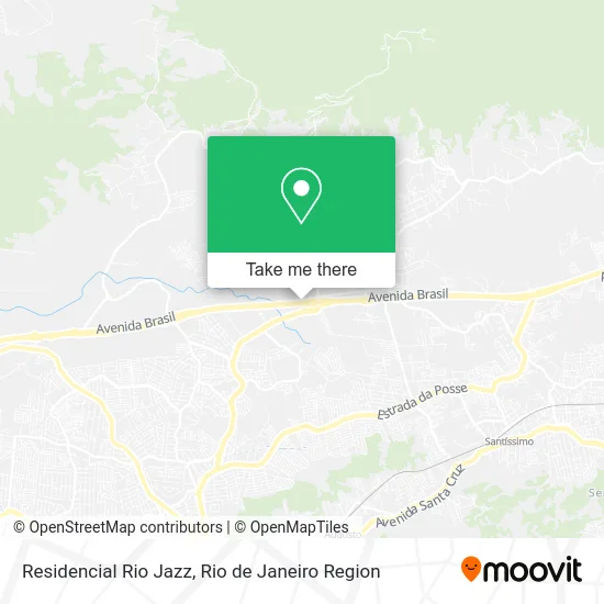 Residencial Rio Jazz map