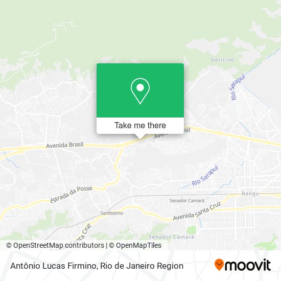 Antônio Lucas Firmino map