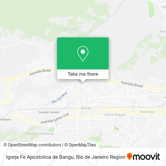 Igreja Fe Apostolica de Bangu map