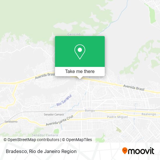 Bradesco map