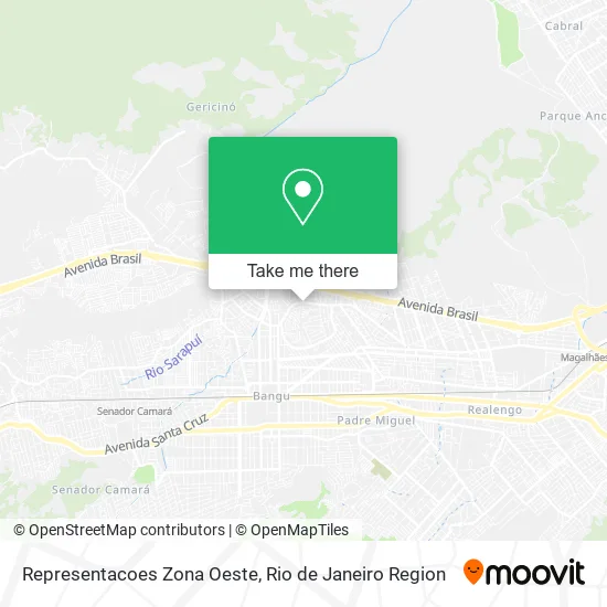 Representacoes Zona Oeste map