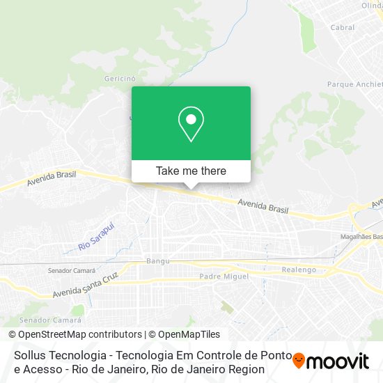 Sollus Tecnologia - Tecnologia Em Controle de Ponto e Acesso - Rio de Janeiro map
