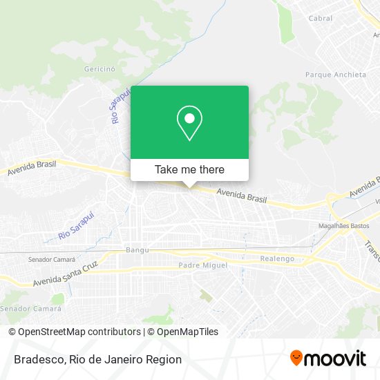 Bradesco map